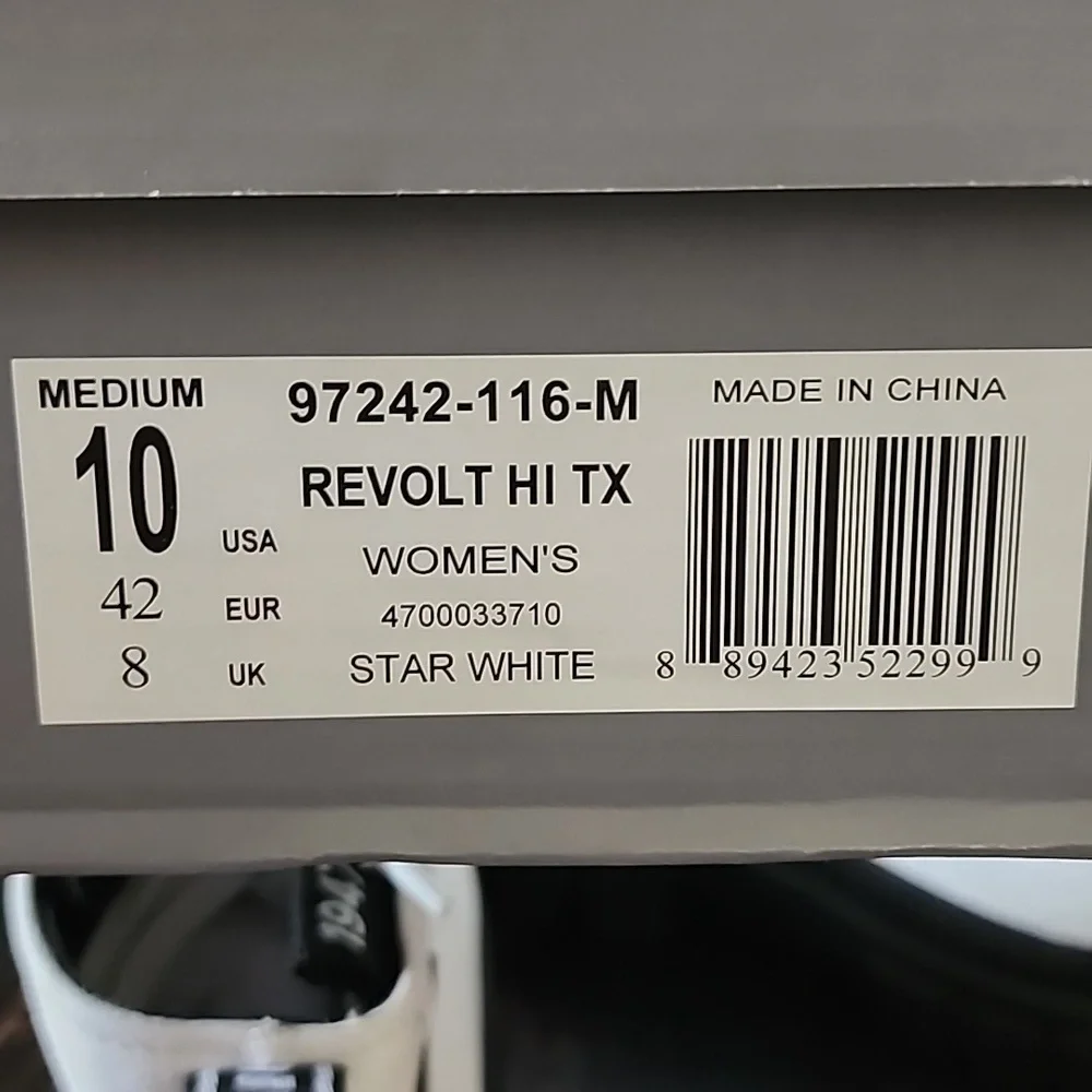 Palladium Revolt HI TX Womens White Chunky Platform Boots New!